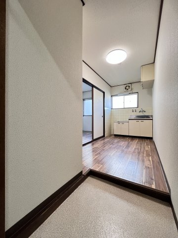 コーポ南住吉の玄関