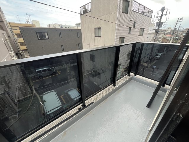 よしわビルのバルコニー