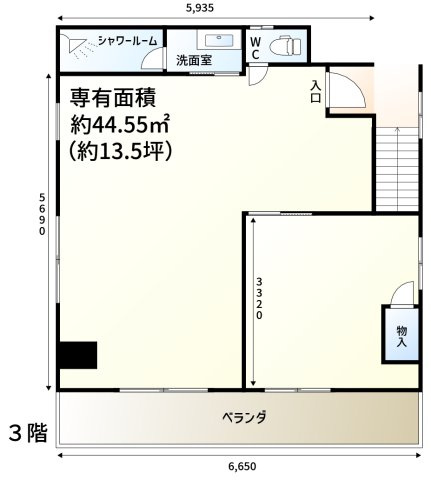 よしわビルの間取り