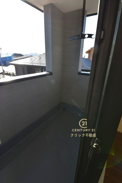 リーブルガーデン  笠間市旭町　第13　3のバルコニー|お部屋から出られるバルコニーです。ちょっと気分転換に外の景色を眺めて深呼吸もいいですね。