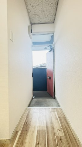 サンハイツ中村の玄関