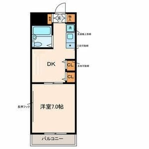【間取り】 | サンフラット世田谷 | 間取りです。
