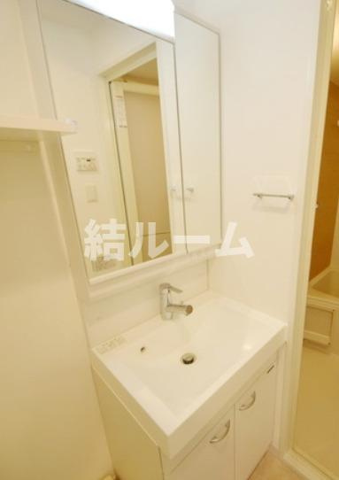 北区王子２丁目の賃貸マンションの洗面所