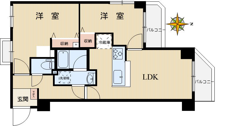 【間取り】
