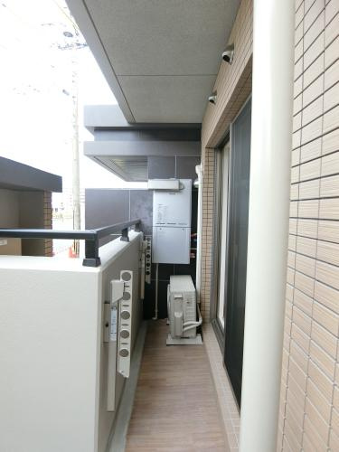Calm周船寺のバルコニー