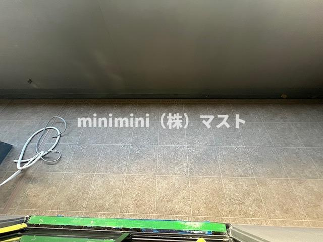 エスライズ難波Ⅲのバルコニー