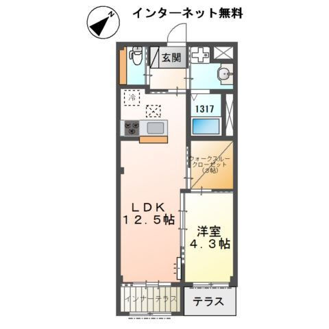 シギラの間取り|パース写真