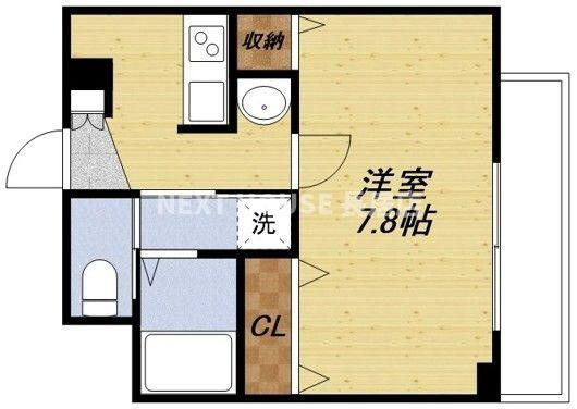 ミラージュパレス難波東レジデンスの間取り