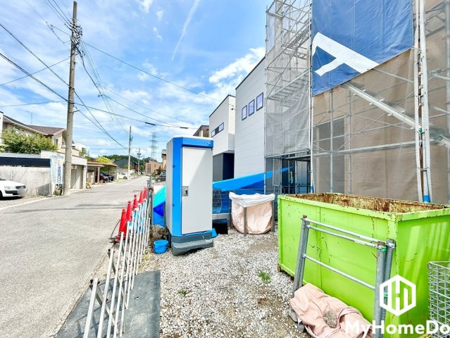 春日井市高山町　7期の前面道路含む現地写真