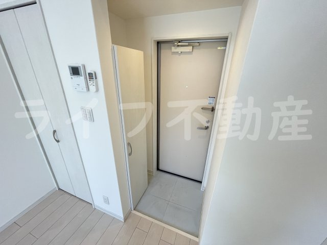 サングレイス花園の玄関|シンプルで使いやすい玄関です