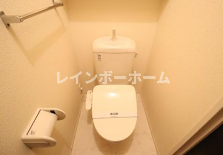 ベアーレB仲介手数料（賃料の1.10ヵ月）の50％OFF対象物件！のトイレ|落ち着いた色調のトイレです