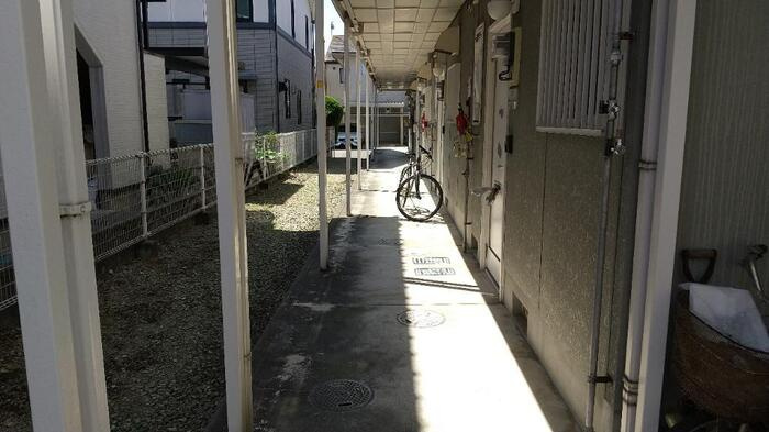 ファミールコーポ高屋7のエントランス