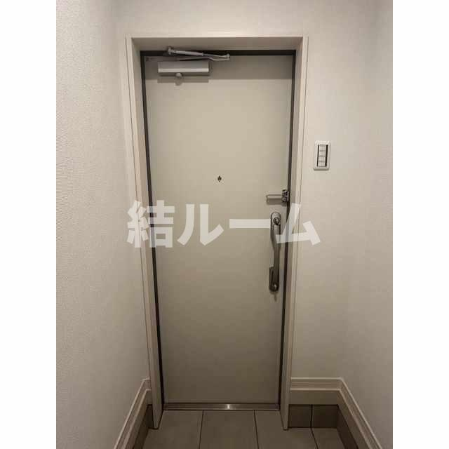 板橋区中台３丁目のアパートの玄関