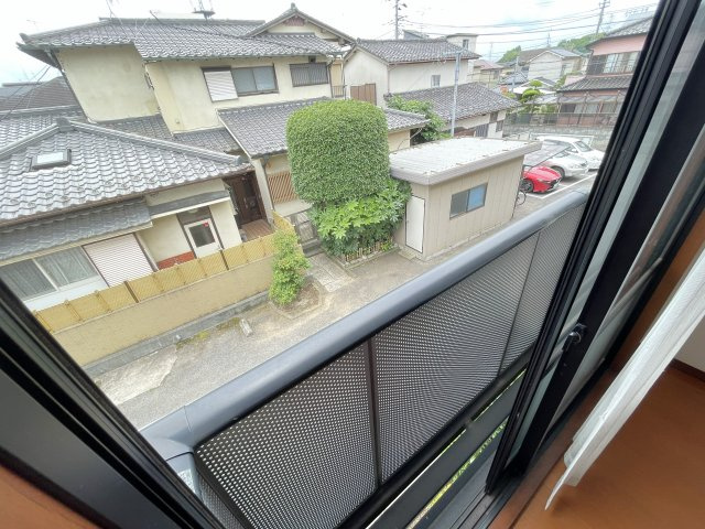 シャーメゾンオカムラのバルコニー