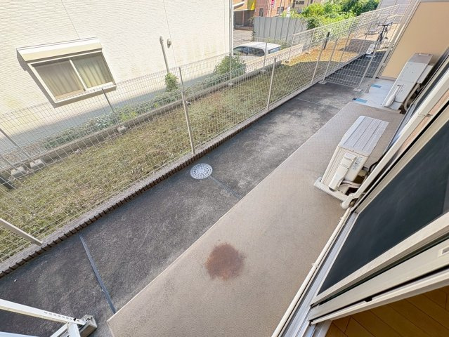 フルール　ポワールのバルコニー