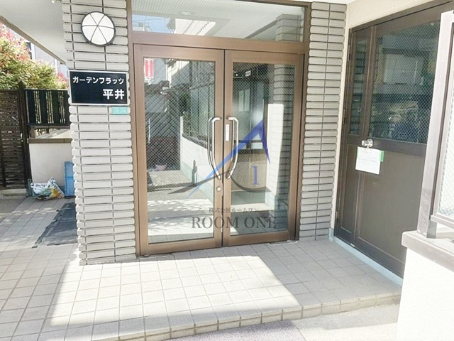 ガーデンフラッツ平井のエントランス|エントランスです。