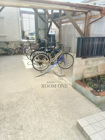 ガーデンフラッツ平井のその他共用部分|駐輪場です。