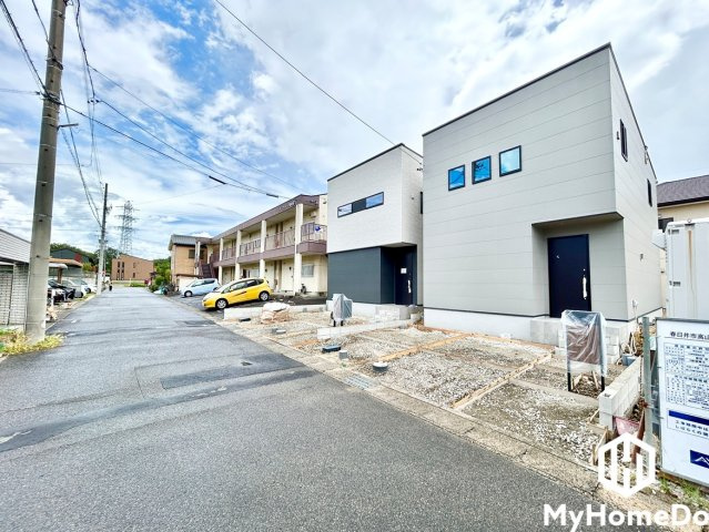 春日井市高山町　7期の前面道路含む現地写真