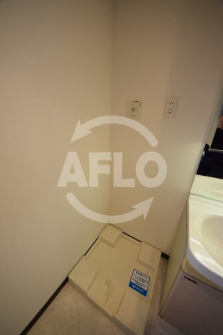 ジュネーゼプレシャス森ノ宮の設備|ジュネーゼプレシャス森ノ宮　洗濯機置場