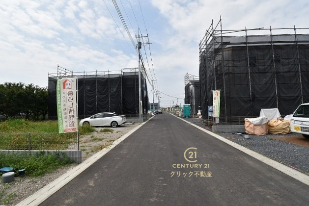 リーブルガーデン  笠間市旭町　第13　6の前面道路含む現地写真|現地撮影（2026年7月）