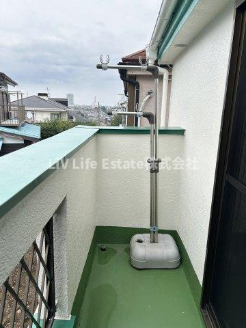 廻田町3丁目貸家のバルコニー