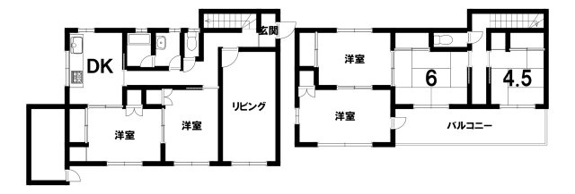 栃木市薗部町４丁目1011-7の間取り