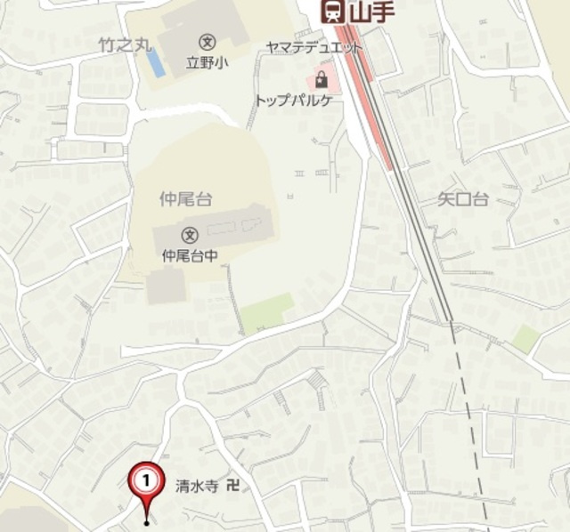 ル・ププリエⅡの地図