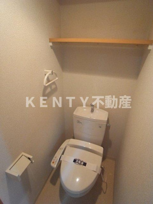【トイレ】 | ヴェローナ多摩川 | 落ち着いたトイレです