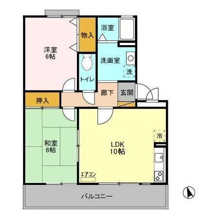 ミルフィーユ壱番館の間取り