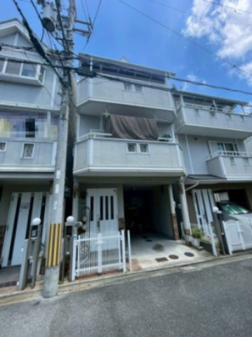 門真市巣本町の前面道路含む現地写真