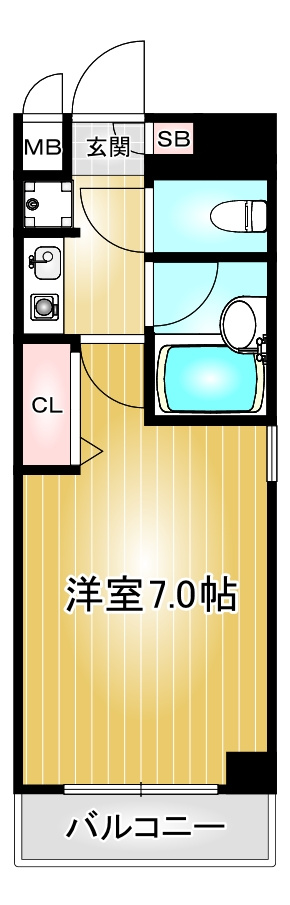 第6ハセビル|名古屋市の賃貸ならMy賃貸の間取り|第6ハセビル