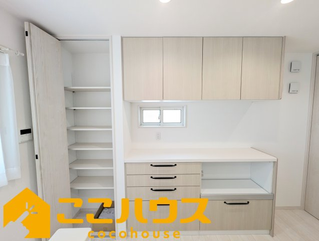 ガーデンアレイ沖縄市大里II期　中古戸建て　2号棟のキッチン|機能性に優れたキッチン