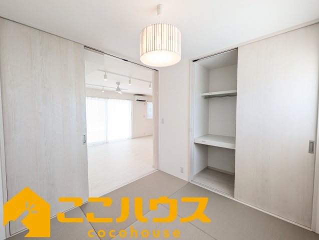 ガーデンアレイ沖縄市大里II期　中古戸建て　2号棟の和室|和室4.5畳