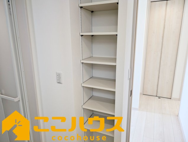 ガーデンアレイ沖縄市大里II期　中古戸建て　2号棟の収納|あると嬉しい収納スペース