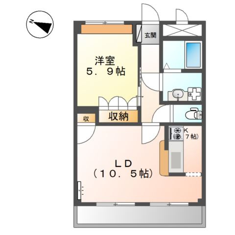 【間取り】 | コンフォース２１