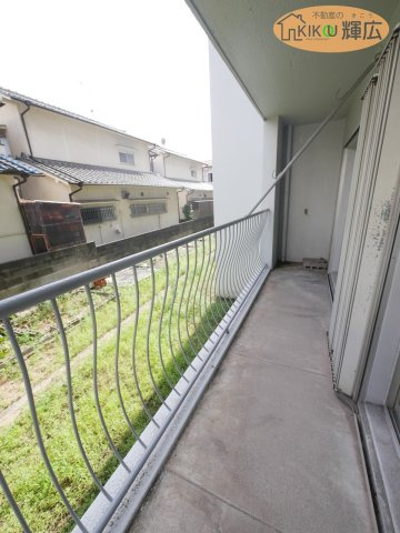 野口マンション　1階のバルコニー