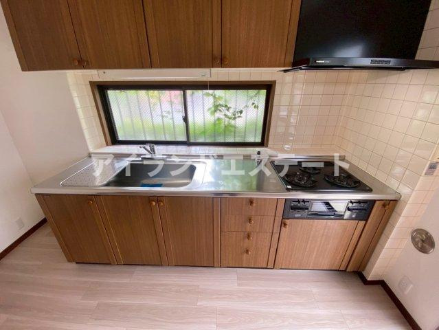 ヴィク駒沢　駅近　専用庭　角部屋のキッチン