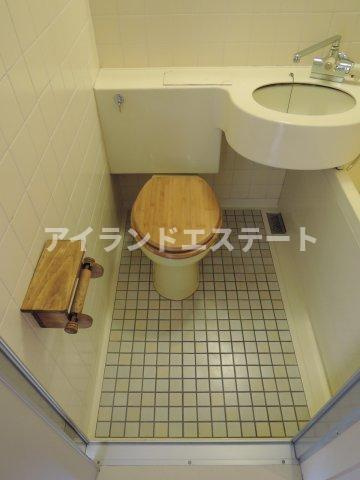 藤和横浜西口ハイタウン　分譲　高層階　事務所相談のトイレ