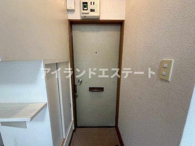 坂西荘　敷金0　礼金0　角部屋　ペット相談の玄関