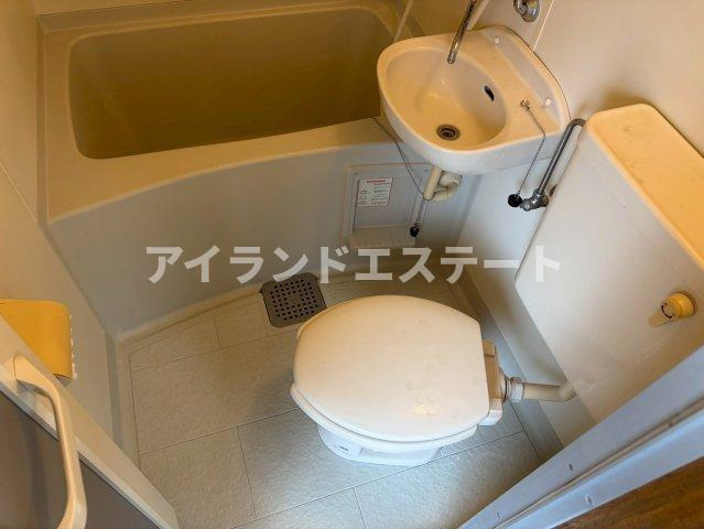坂西荘　敷金0　礼金0　角部屋　ペット相談のトイレ