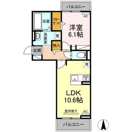 アヴァンの間取り
