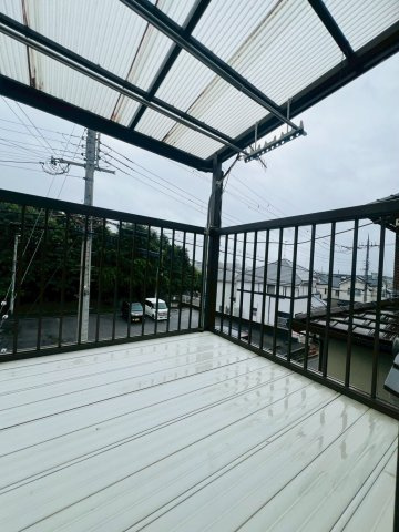 白水１丁目戸建のバルコニー
