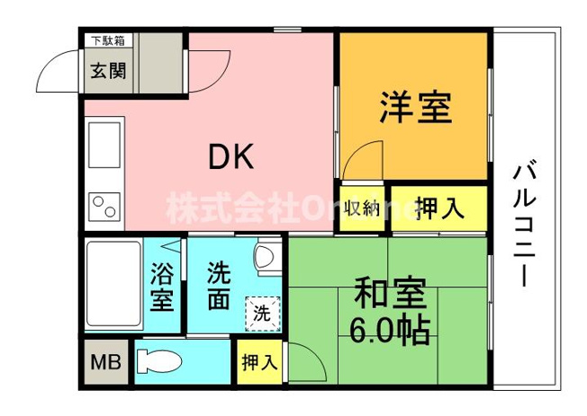 【間取り】 | ピアパーク佐堂