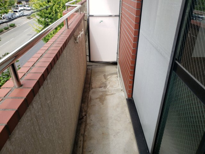 【バルコニー】 | フルール名谷 | ☆神戸市垂水区　名谷サンシャイン☆