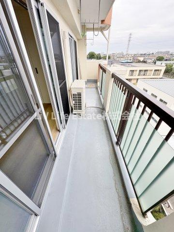 小平市花小金井３丁目の賃貸マンションのバルコニー