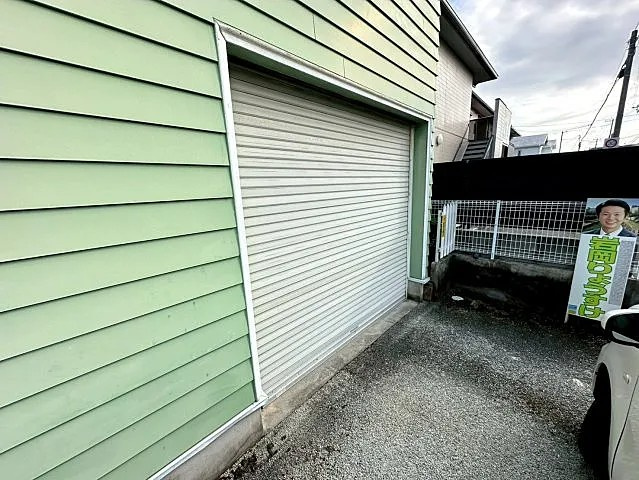 南宮町貸家の駐車場