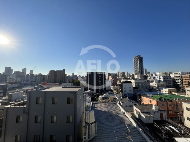 エスリード大阪城南グランデュクスの展望|エスリード大阪城テラス　眺望