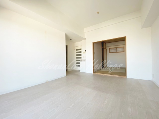 藤沢市藤沢の賃貸マンションの寝室