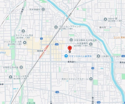 【地図】 | 茨木中津町シティハウス
