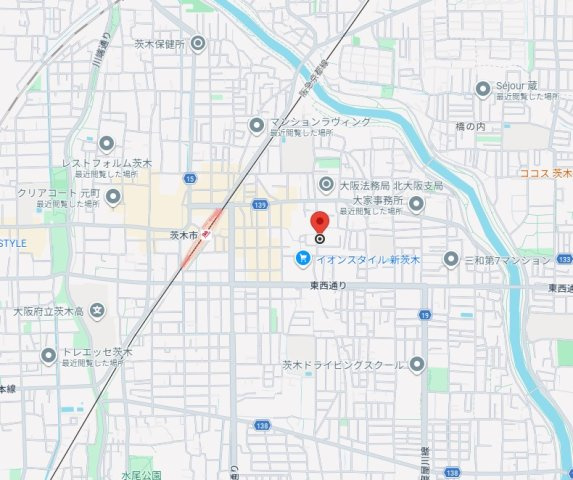 【地図】 | 茨木中津町シティハウス
